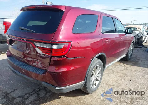 2017 Dodge Durango Sxt Rwd from USA, damaged, VIN 1C4RDHAG7HC680883